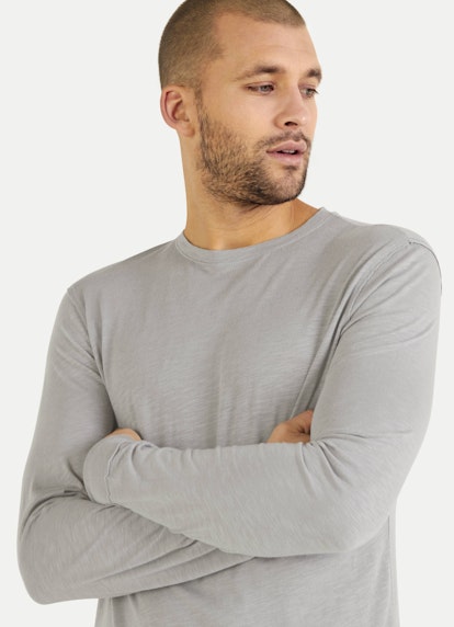 Casual Fit Long sleeve tops Longsleeve ash grey