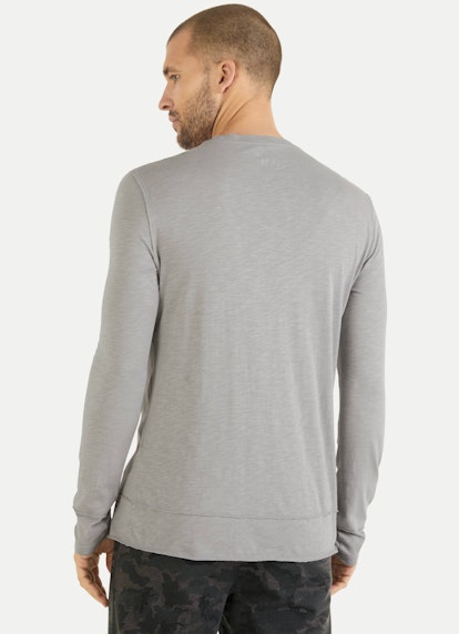 Coupe Casual Fit T-shirts à manches longues T-shirt à manches longues ash grey