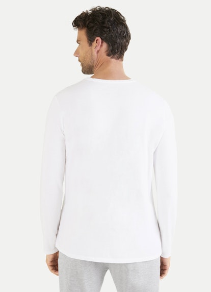 Regular Fit Longsleeves Longsleeve white