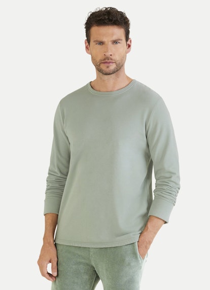 Casual Fit Sweatshirts Sweatshirt fog green