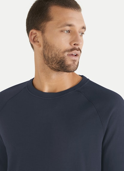 Casual Fit Pullover Sweatshirt navy