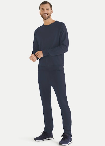 Casual Fit Pullover Sweatshirt navy
