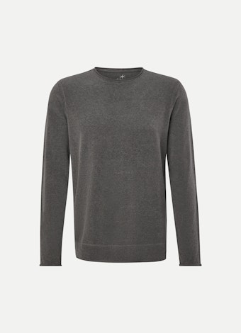 Coupe Regular Fit Sweat-shirts Sweat-shirt en modal warm grey
