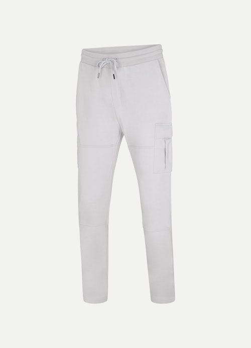 Regular Fit Hosen Cargo - Sweatpants silver grey