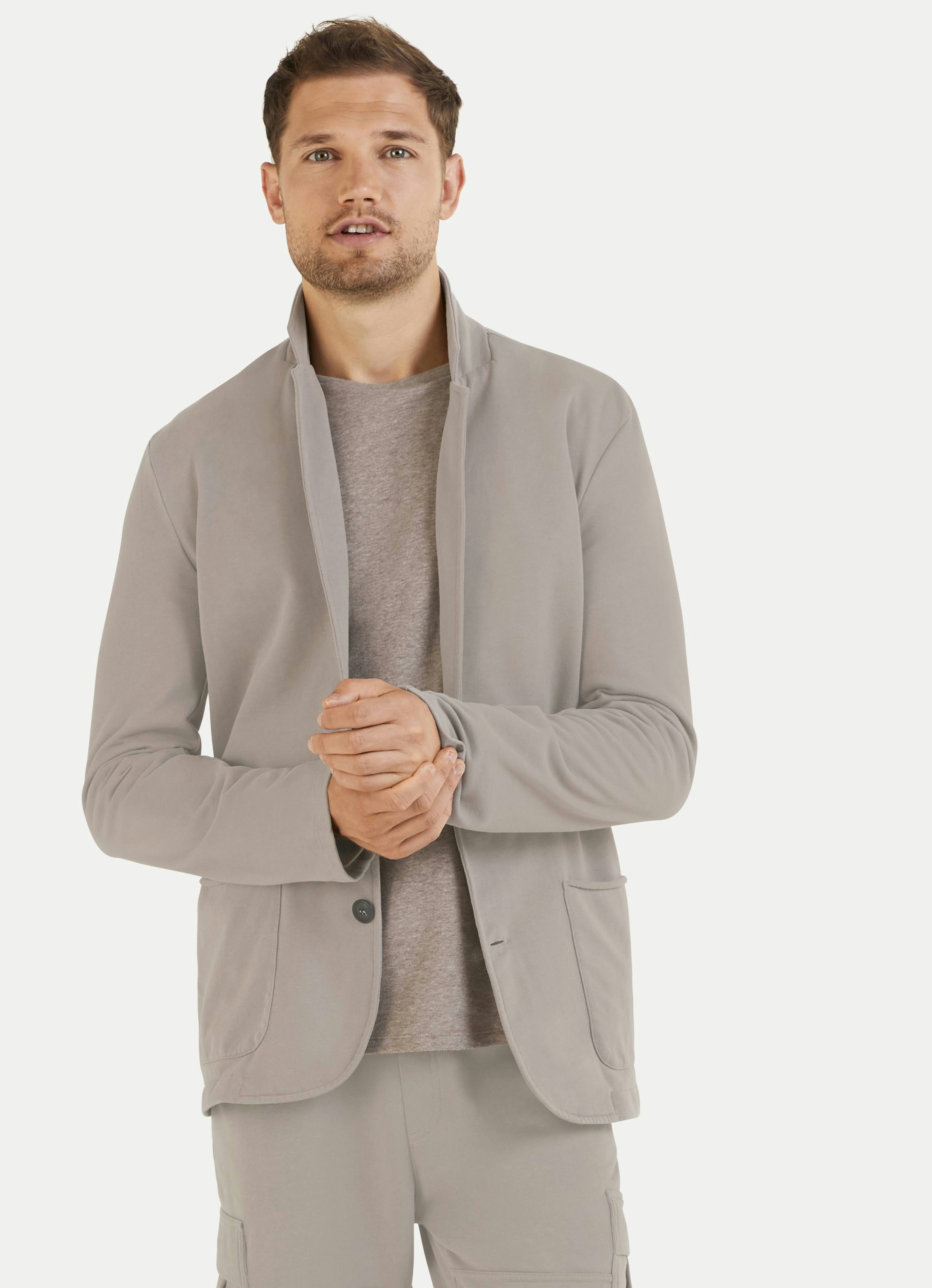 sweat blazer