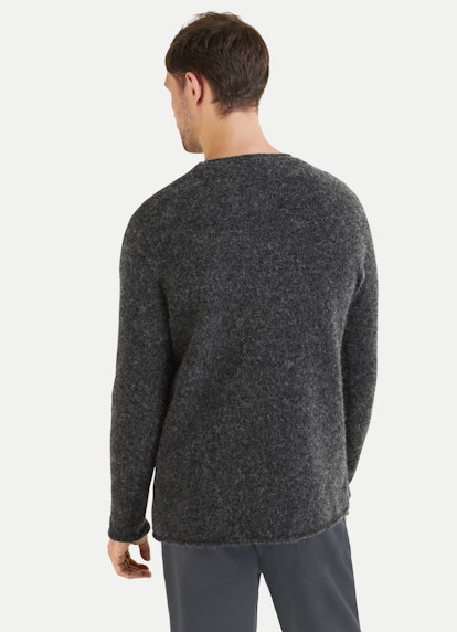 Regular Fit Strick Pullover phantom melange
