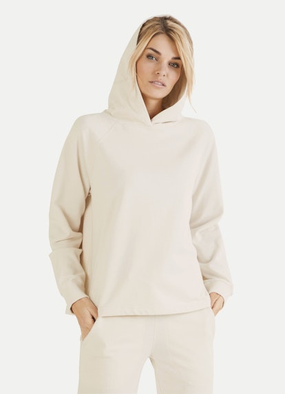 Casual Fit Hoodies Hoodie ecru