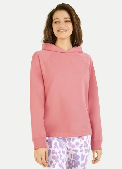 Casual Fit Hoodies Hoodie coral