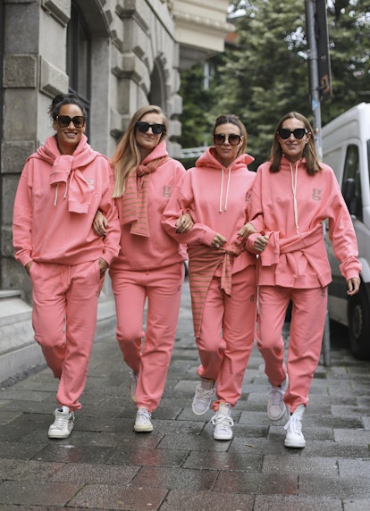 Onesize Pants Sweatpants pink coral