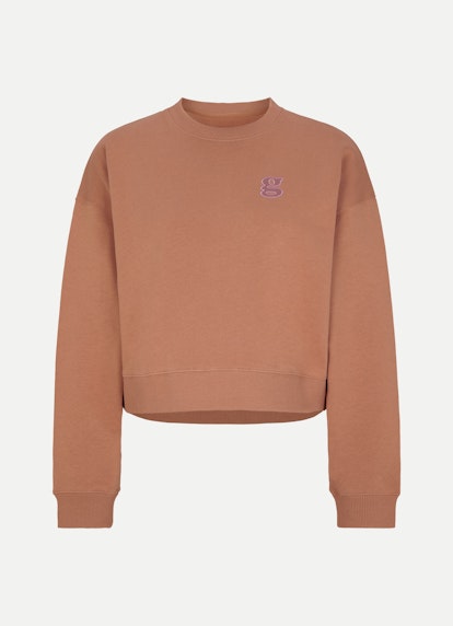 One Size Sweatshirts Cropped Sweater toffee