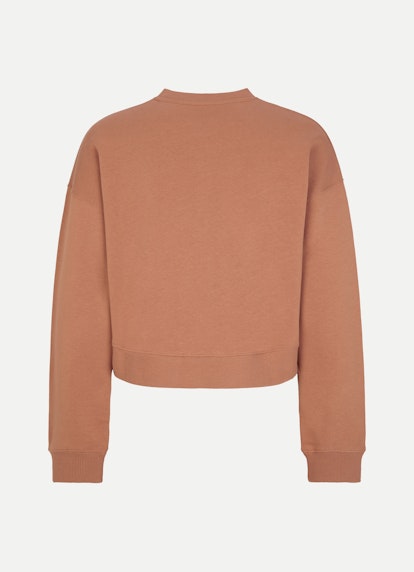 Taille unique Sweat-shirts Pull-over court toffee