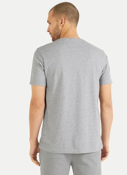 Coupe Regular Fit T-shirts T-shirt en maille piquée ash grey