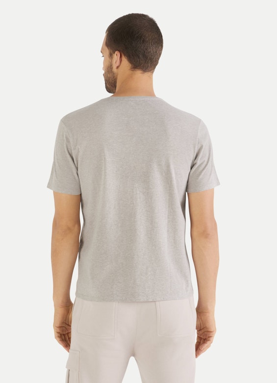 Regular Fit T-shirts Piqué T-Shirt light walnut