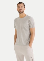 Regular Fit T-Shirts Piqué - T-Shirt light walnut