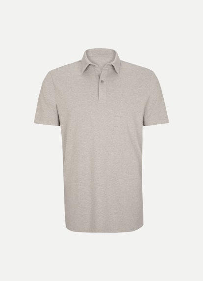 Coupe Regular Fit T-shirts Polo en maille piquée light walnut