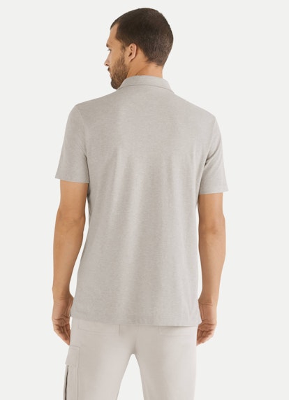 Coupe Regular Fit T-shirts Polo en maille piquée light walnut