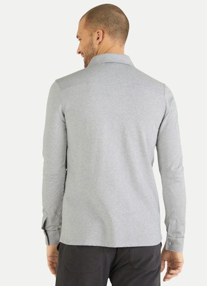 Regular Fit Hemden Jersey - Hemd white