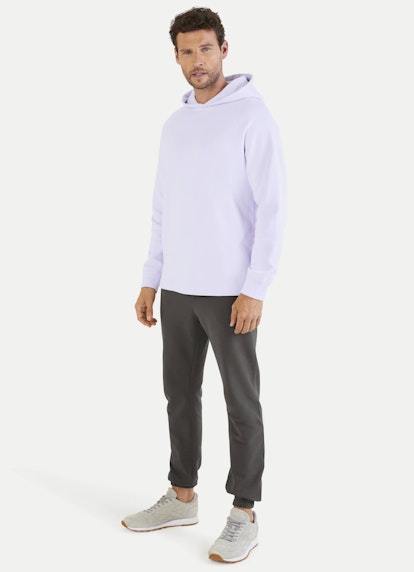 Casual Fit Hoodies Hoodie light purple