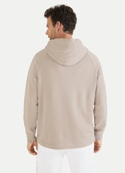 Casual Fit Hoodies Hoodie dusty taupe