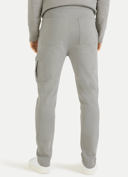 Regular Fit Hosen Cargo - Sweatpants ash grey