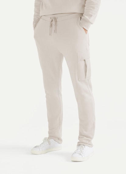 Regular Fit Hosen Cargo - Sweatpants light walnut