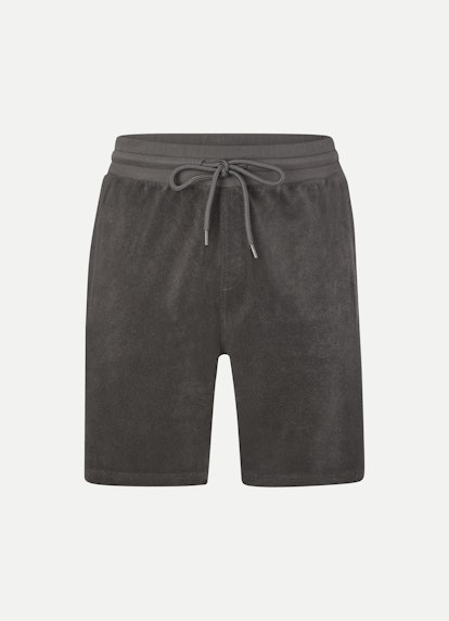 Slim Fit Bermudas Frottee - Bermudas warm grey