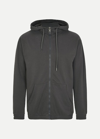 Regular Fit Jackets Hoodie - Jacket charcoal