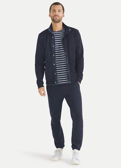 Coupe Regular Fit Vestes Veste molletonnée navy