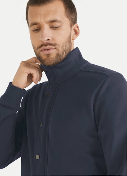 Regular Fit Jackets Sweat Jacket navy