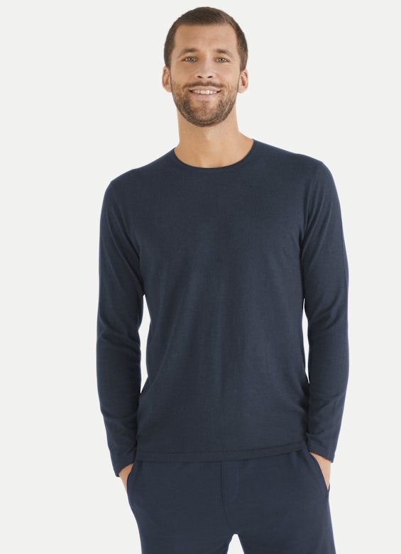 Regular Fit Knitwear Pullover navy