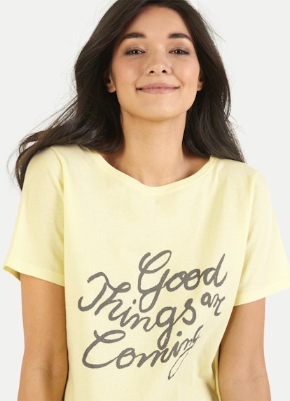 Regular Fit T-shirts T-Shirt vibrant yellow