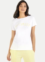 Regular Fit T-Shirts T-Shirt white-vibrant yellow