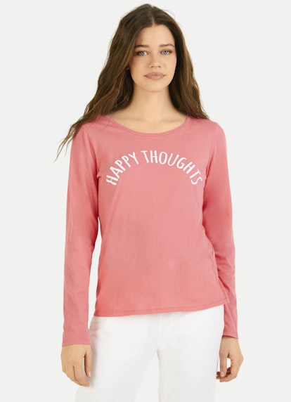 Regular Fit Long sleeve tops Longsleeve coral