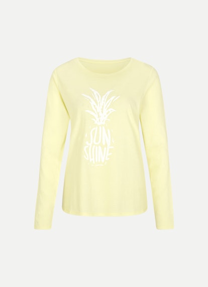 Regular Fit Longsleeves Longsleeve vibrant yellow