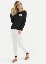 Regular Fit Sweatshirts Cashmix - Sweater black