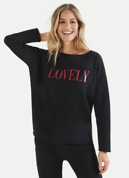 Casual Fit Sweatshirts Sweatshirt black