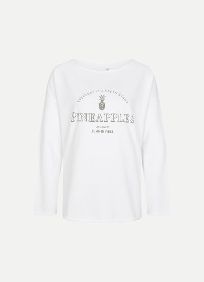 Casual Fit Sweatshirts Sweatshirt white