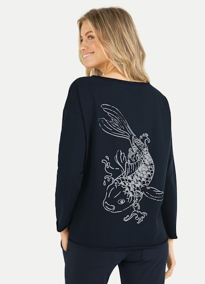 Casual Fit Sweatshirts Sweatshirt navy