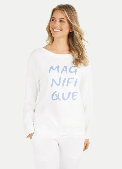 Regular Fit Sweatshirts Sweatshirt white