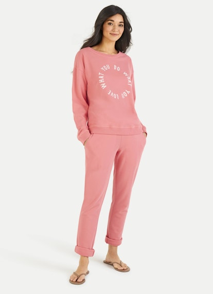 Regular Fit Sweatshirts Sweatshirt coral