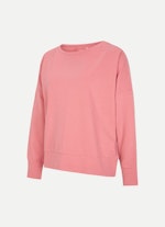 Coupe Casual Fit Sweat-shirts Sweat-shirt passepoilé coral