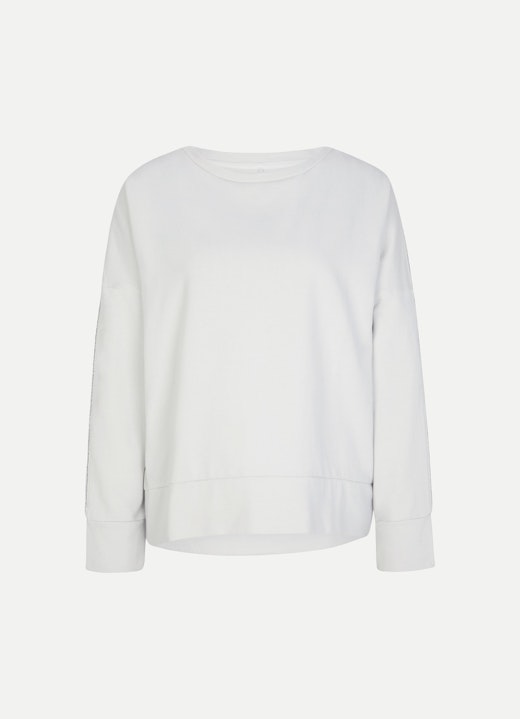 Coupe Casual Fit Sweat-shirts Sweat-shirt passepoilé chalk