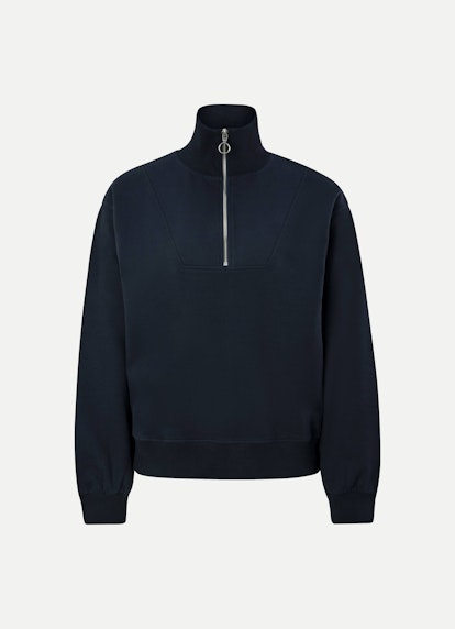 Oversized Fit Sweatshirts Troyer - Sweatshirt navy
