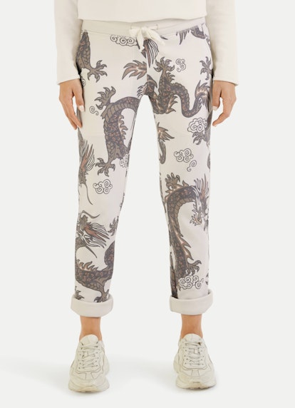 Loose Fit Pants Loose Fit - Sweatpants ecru