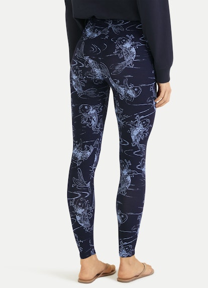 Slim Fit Hosen Leggings navy