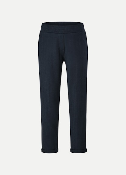 Regular Fit Hosen Herringbone Chino navy