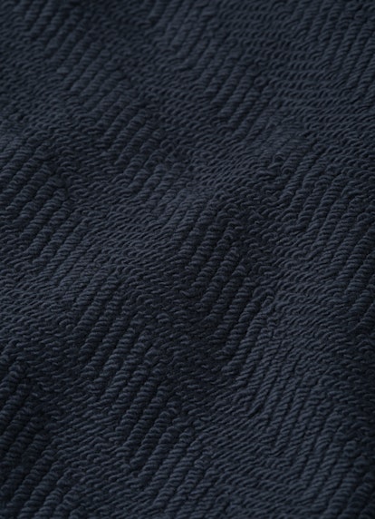 Regular Fit Hosen Herringbone Chino navy