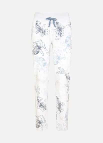 Slim Fit Pants Slim Fit - Sweatpants white