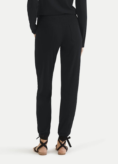 Regular Fit Hosen Modal-Jersey - Sweatpants black