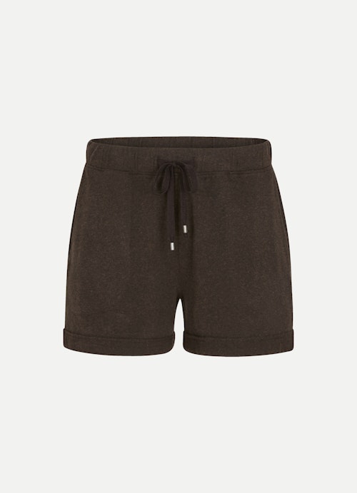 Regular Fit Nightwear Modal Jersey - Shorts espresso melange